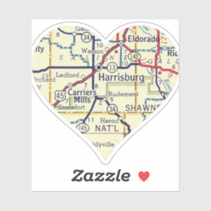 Adesivo Love Harrisburg IL