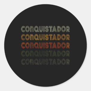 Adesivo Love Heart Conquistador Grunge Vintage Style Coniq