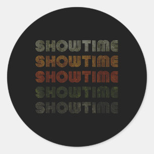 Adesivo Love Heart Showtime Tee Grunge Vintage Style Black