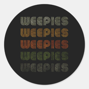 Adesivo Love Heart Weepies Tee Grunge Vintage Style Black