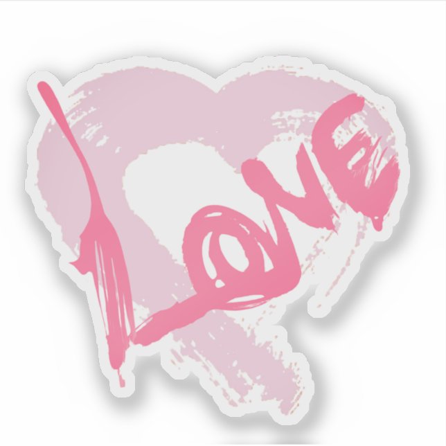 Adesivo Love Hearts (Frente)