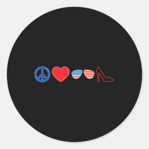Adesivo Love Joe Kamala Biden Harris