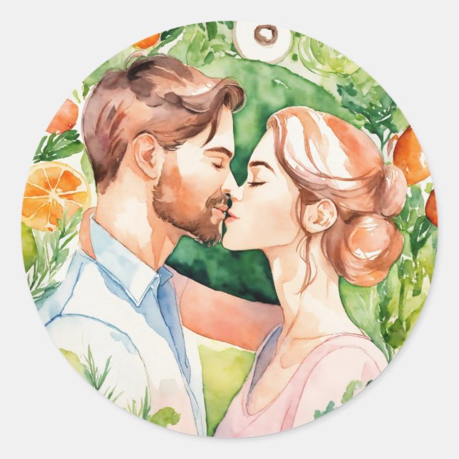 Adesivo Love Kiss Bliss (Frente)