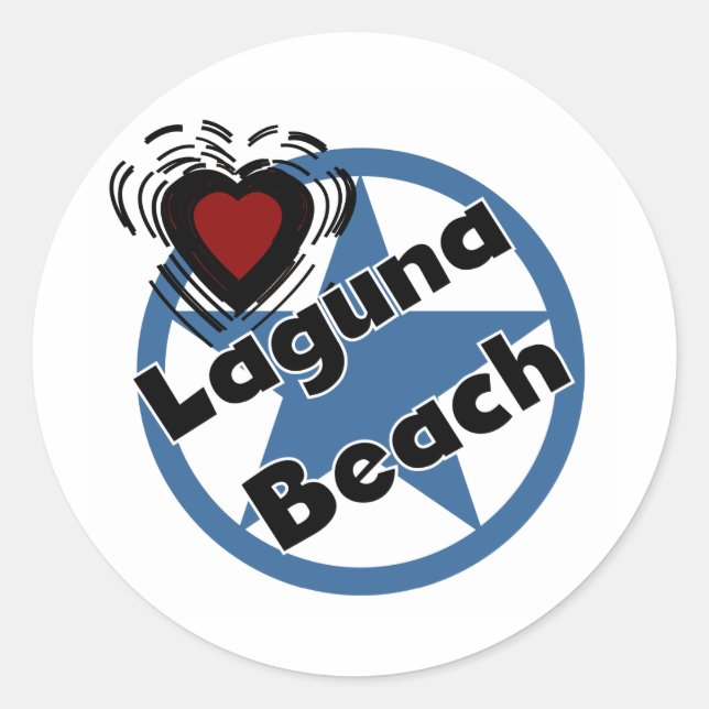 Adesivo Love Laguna Beach (Frente)