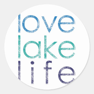 Adesivo Love Lake Life