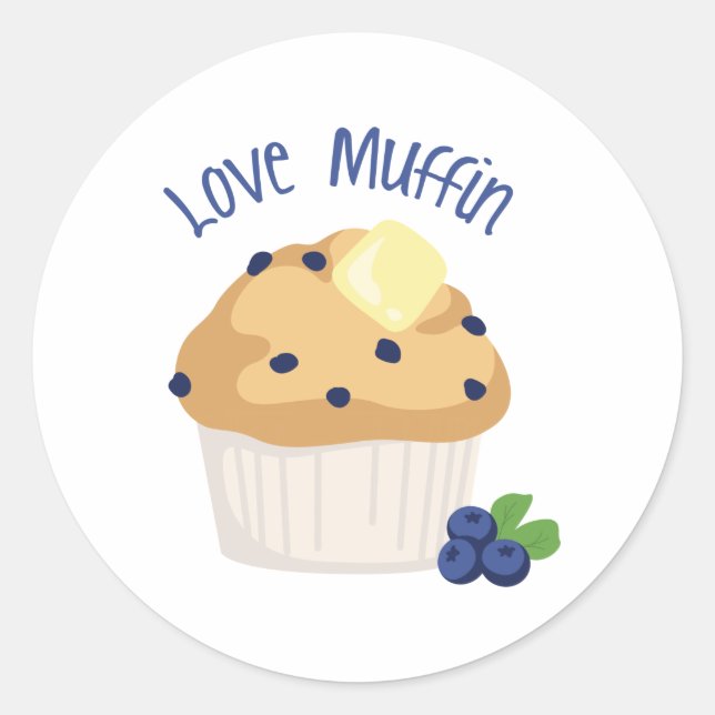 Adesivo Love Muffin (Frente)