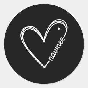 Adesivo Love Nawnee Heart Women - Dia de as mães Aniversár