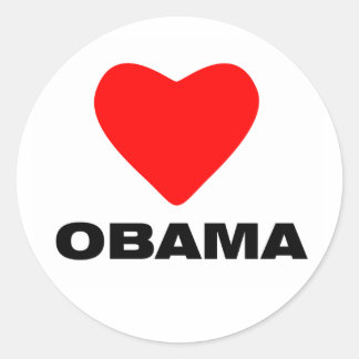 Adesivo Love Obama