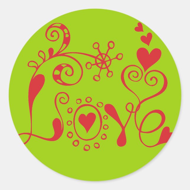 Adesivo Love Reward Sticker (Frente)
