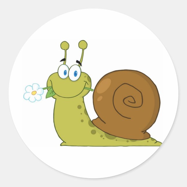 Adesivo Love Snail (Frente)
