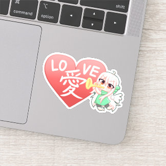 Adesivo LOVE Sticker 愛 ステッカー 【 HayaTikaze 】