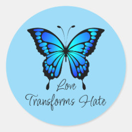Adesivo Love Transforma o Vinheta do Ódio