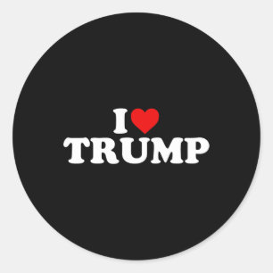 Adesivo Love Trump - Heart