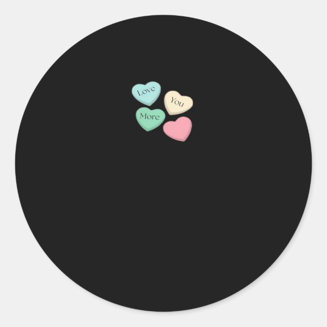 Adesivo Love You More Signature Design  (Frente)