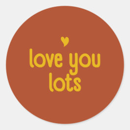 Adesivo Love You Sticker - Bloom & Stick