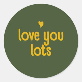 Adesivo Love You Sticker - Bloom & Stick