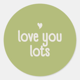 Adesivo Love You Sticker - Bloom & Stick