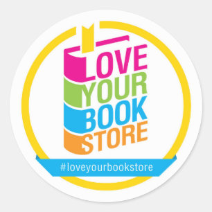Adesivo Love Your Bookstore Stickers - Sheet of 20