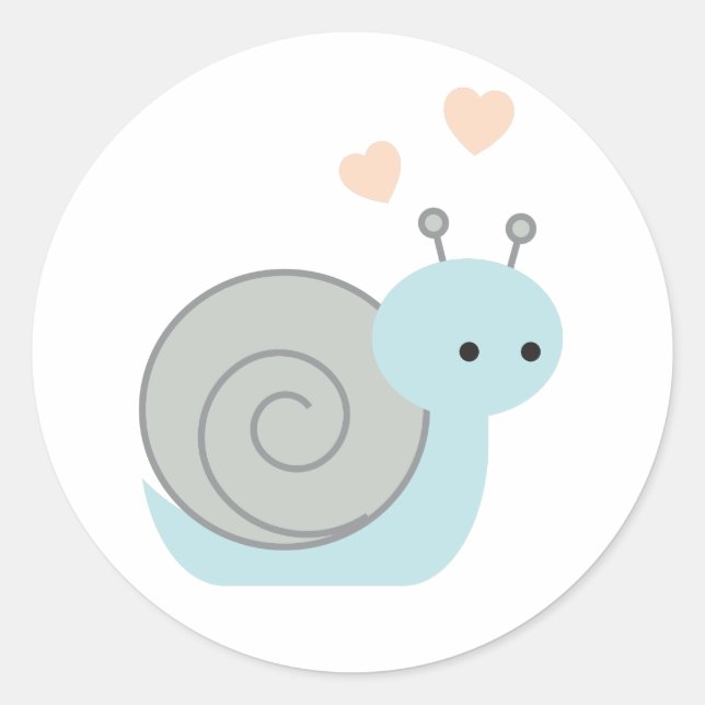 Adesivo Lovely Snail (Frente)