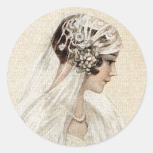 Adesivo Lovely Vintage Bride (Frente)