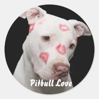Adesivo Lover Pitbull Editável