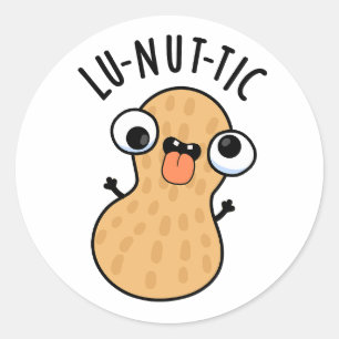 Adesivo Lu-nut Funny Peanut Puns