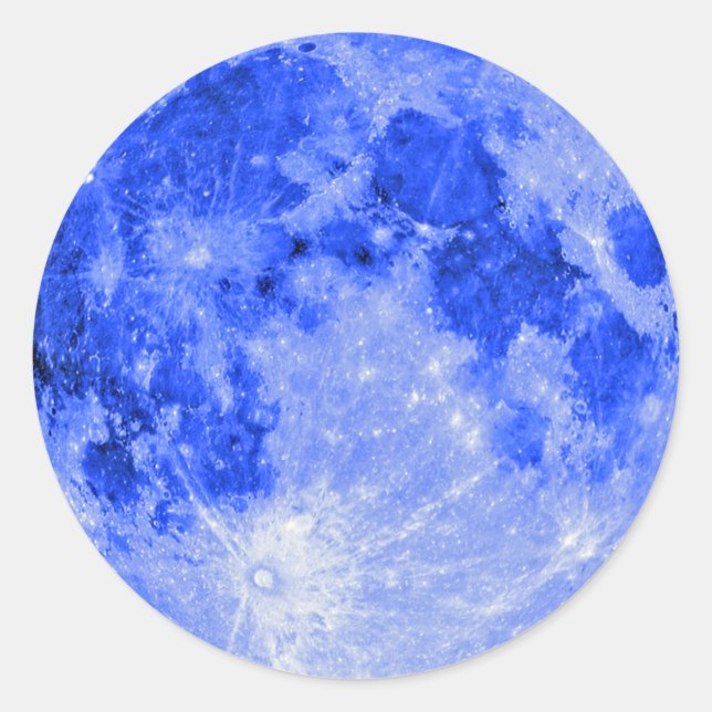 Adesivo Lua Azul (Frente)