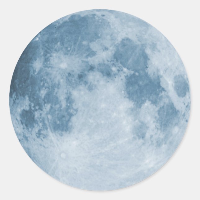 Adesivo Lua Azul (Frente)