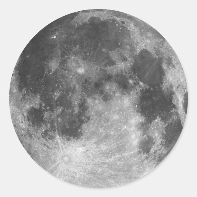 Adesivo Lua cheio (Frente)