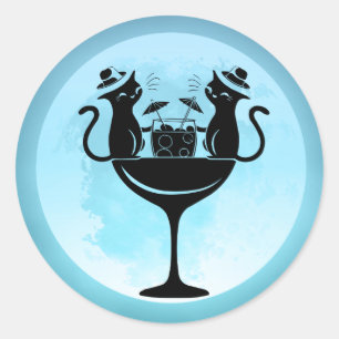 Adesivo Lua com coquetéis