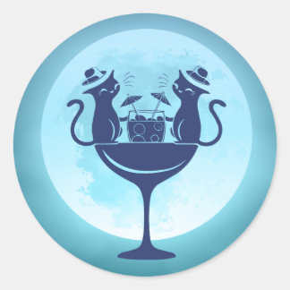 Adesivo Lua com coquetéis