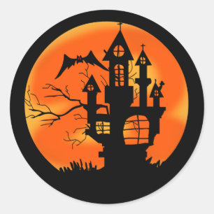 Adesivo Lua de Halloween