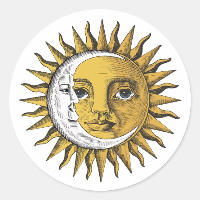 Adesivo Lua e Sol (Frente)