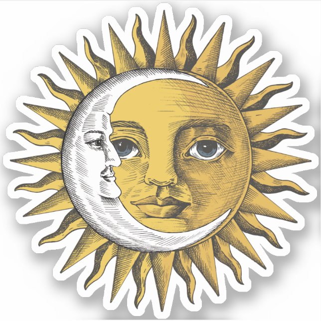 Adesivo Lua e Sol (Frente)