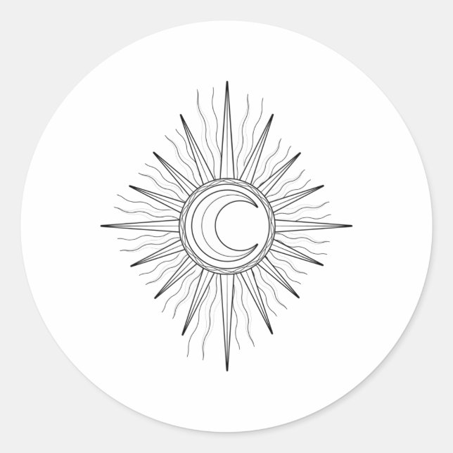 Adesivo Lua Sol (Frente)