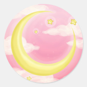 Adesivo Lua Suave a Rosa