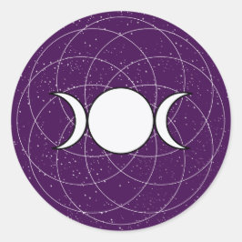 Adesivo Lua Tripla Deusa