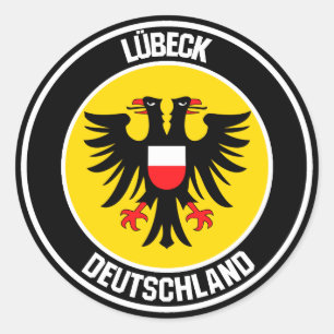 Adesivo Lübeck Round Emblem