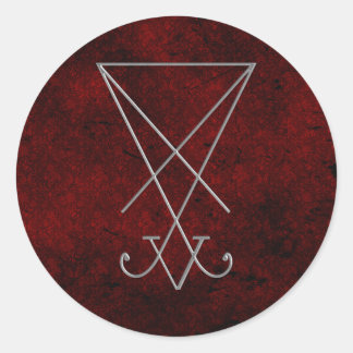 Adesivo Lucifer Alchemy Sigil Gothic Art