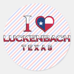 Adesivo Luckenbach, Texas