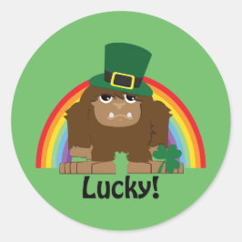 Adesivo Lucky Bigfoot Leprechaun