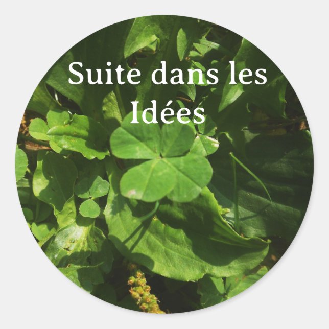 Adesivo Lucky Charm - Porte-bonheur  (Frente)