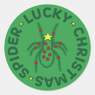 Adesivo Lucky Christmas Spider