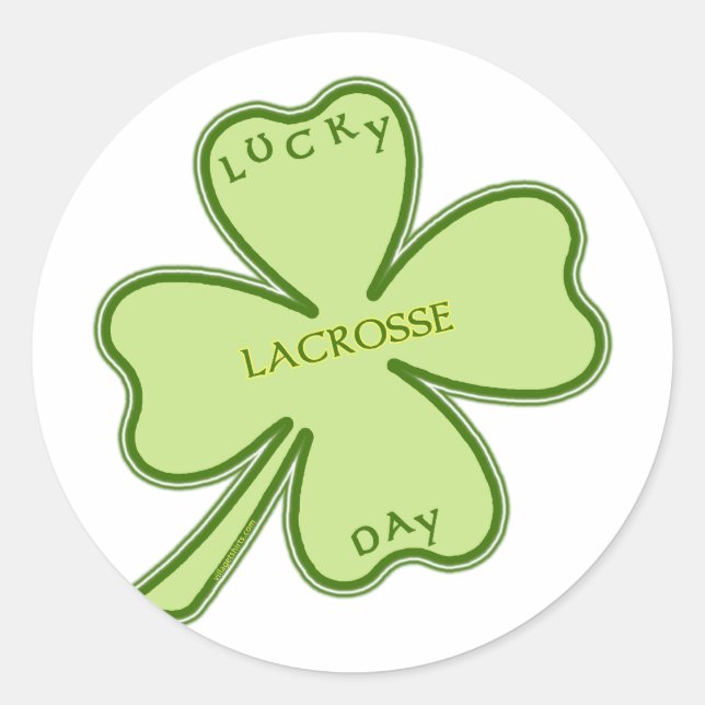 Adesivo Lucky Day Lacrosse (Frente)