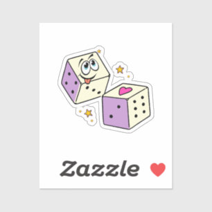 Adesivo Lucky Dice