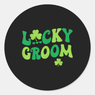 Adesivo Lucky Groom Node Casais Correspondendo Rua Casamen