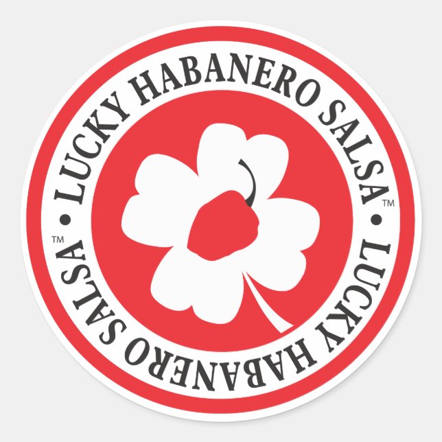 Adesivo Lucky Habanero Stickers (Frente)