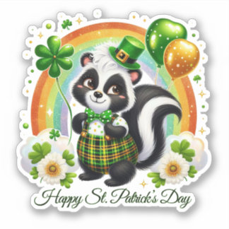 Adesivo Lucky Happy St. Patrick’s Day Sticker