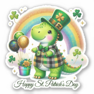 Adesivo Lucky Happy St. Patrick’s Day Sticker