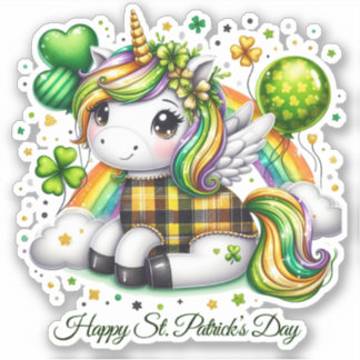 Adesivo Lucky Happy St. Patrick’s Day Sticker